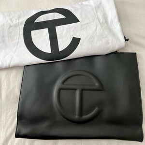 Black Medium Telfar Bag